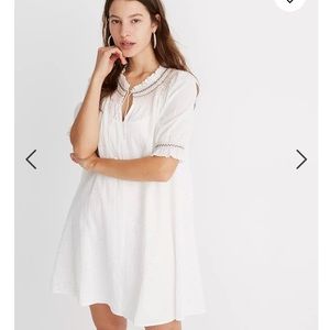 Madewell Smocked Trapeze Dress